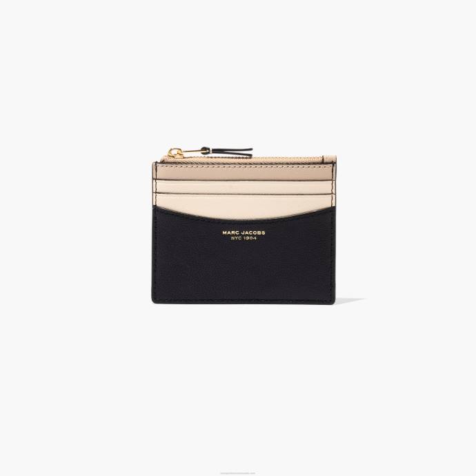 Marc Jacobs The Slim 84 Colorblock Zip Card Case N84Z328