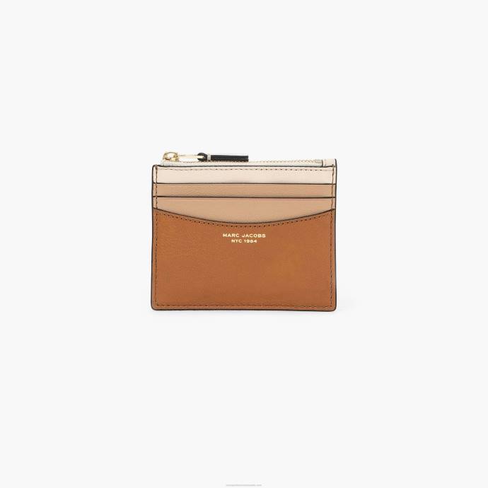 Marc Jacobs The Slim 84 Colorblock Zip Card Case N84Z329
