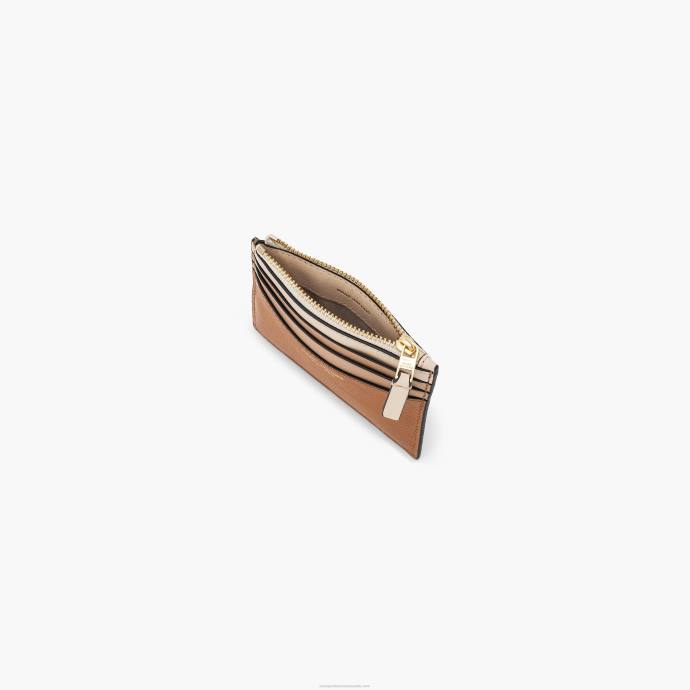 Marc Jacobs The Slim 84 Colorblock Zip Card Case N84Z329