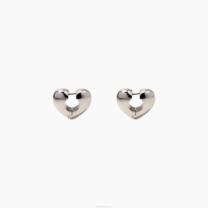 Marc Jacobs The Charmed Bubble Heart Hoops N84Z441