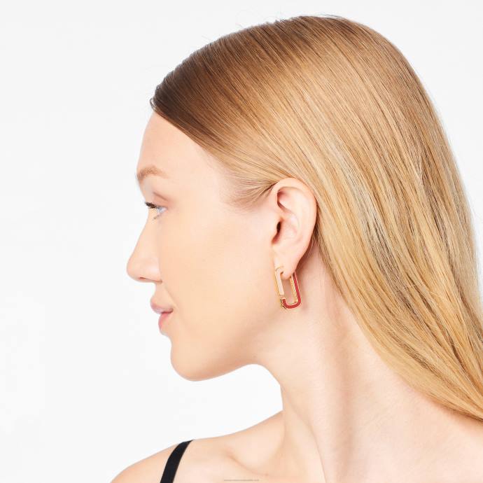Marc Jacobs The Colorblock Flat Hoops N84Z452