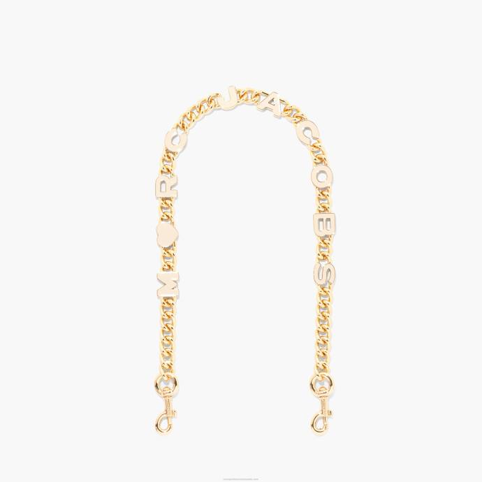 Marc Jacobs The Heart Charm Chain Shoulder Strap N84Z363