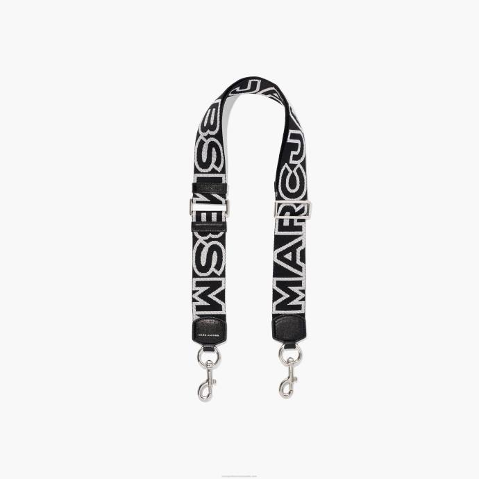 Marc Jacobs The Outline Logo Webbing Strap N84Z354