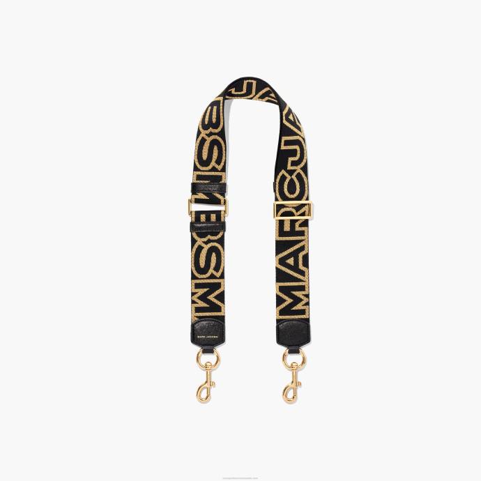 Marc Jacobs The Outline Logo Webbing Strap N84Z356