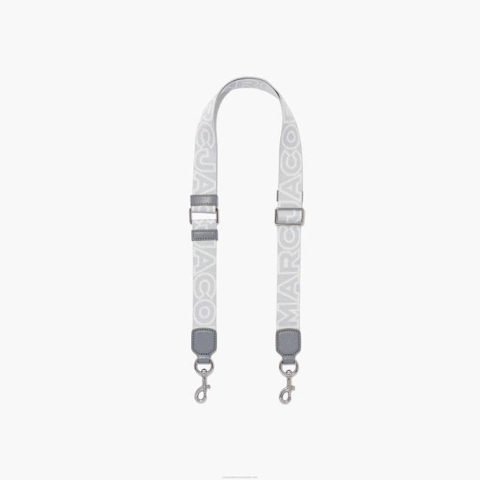 Marc Jacobs The Thin Outline Logo Webbing Strap N84Z345