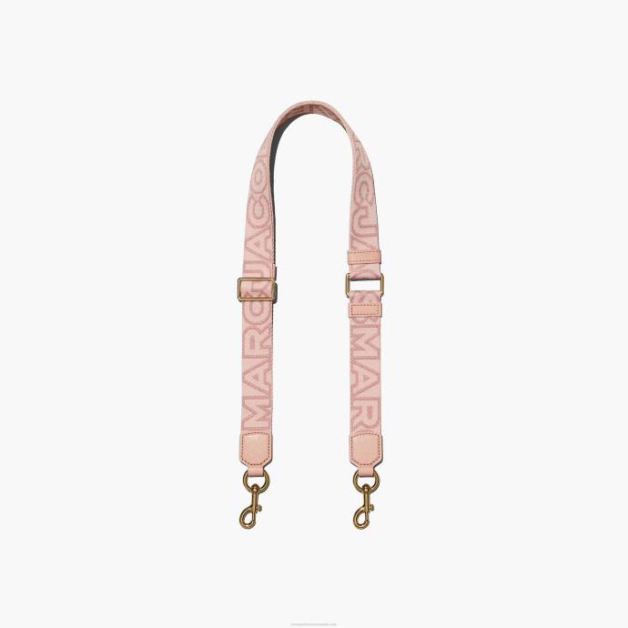 Marc Jacobs The Thin Outline Logo Webbing Strap N84Z348