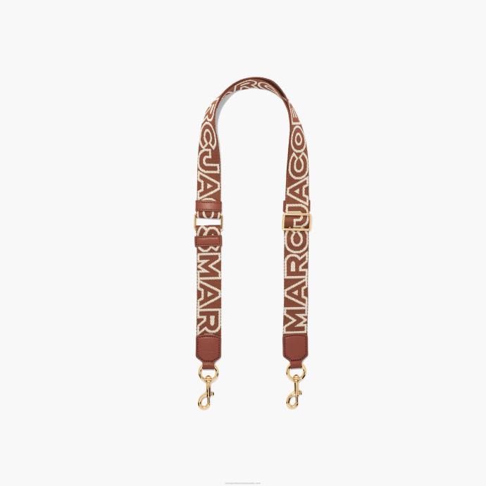 Marc Jacobs The Thin Outline Logo Webbing Strap N84Z351