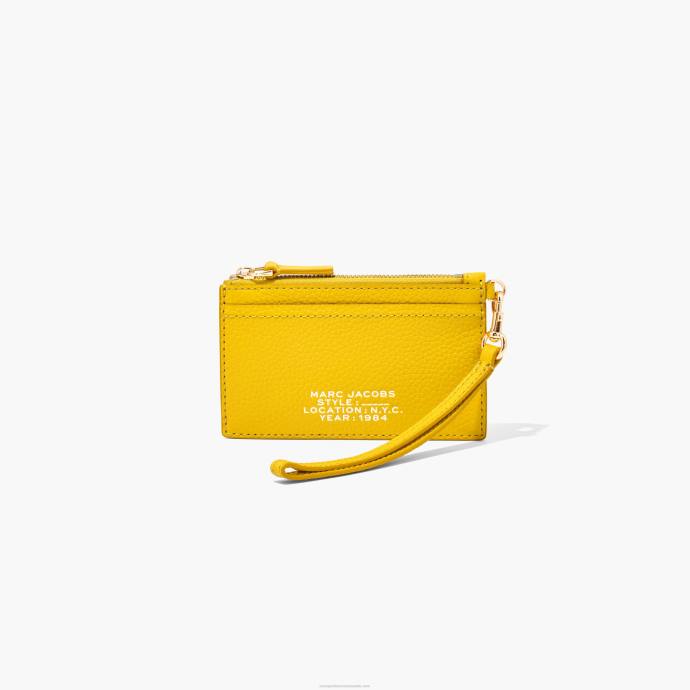 Marc Jacobs The Leather Top Zip Wristlet N84Z271