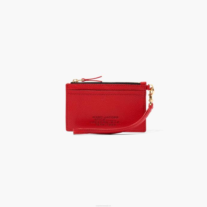 Marc Jacobs The Leather Top Zip Wristlet N84Z290