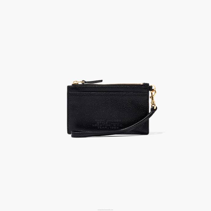 Marc Jacobs The Leather Top Zip Wristlet N84Z295
