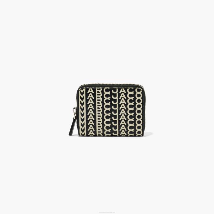 Marc Jacobs The Monogram Leather Zip Around Wallet N84Z304