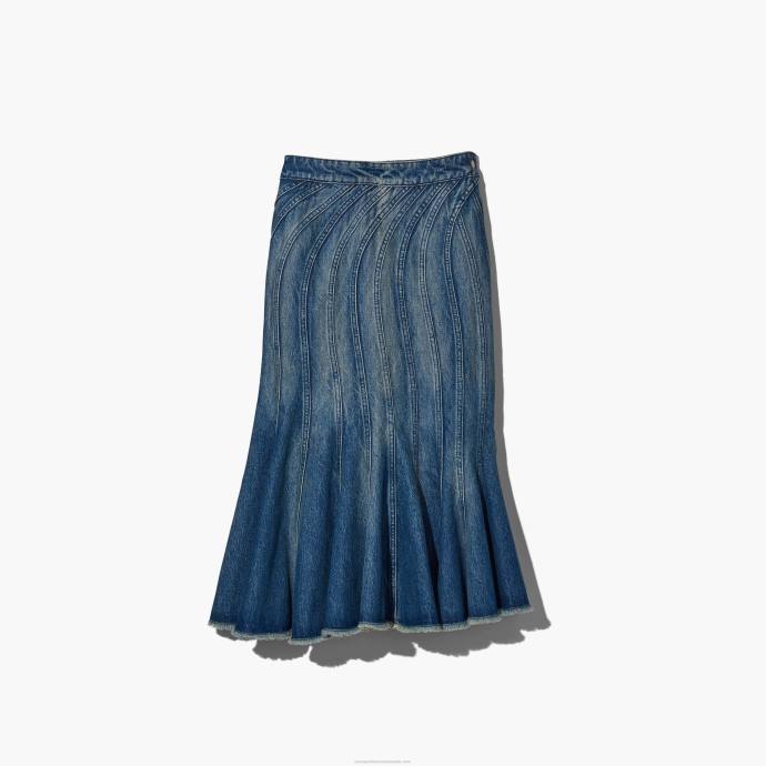 Marc Jacobs The Wave Denim Skirt N84Z537